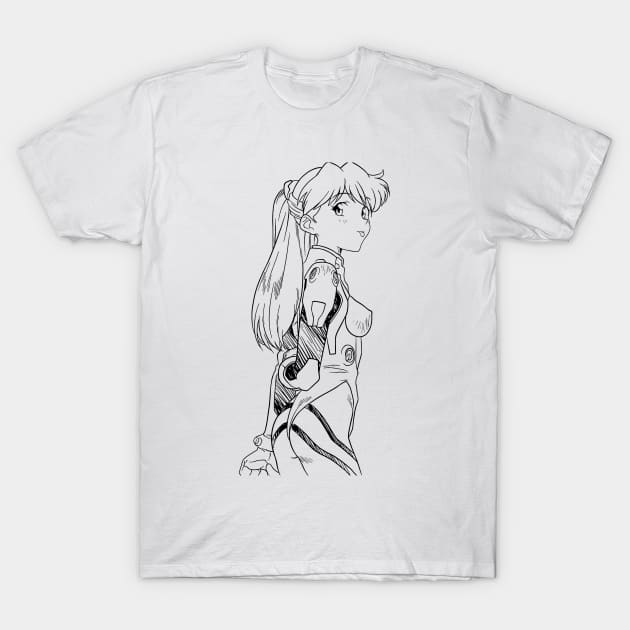 Evangelion T-Shirt by Vhitostore